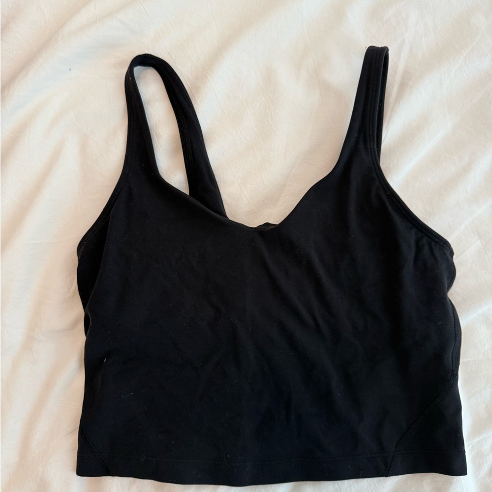 lululemon athletica Black Tank Top